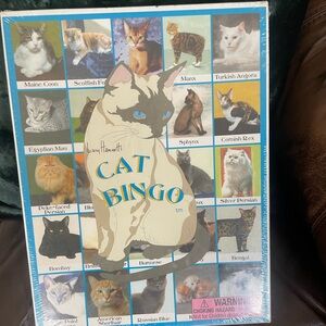 Cat bingo game